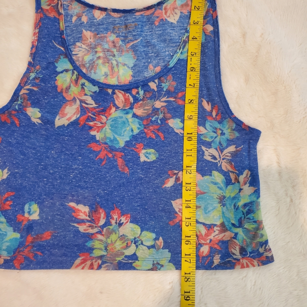 Arizona Jeans Floral Crop Top - Picture 4 of 8
